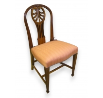 Chaise anglaise, modèle Montgolfière