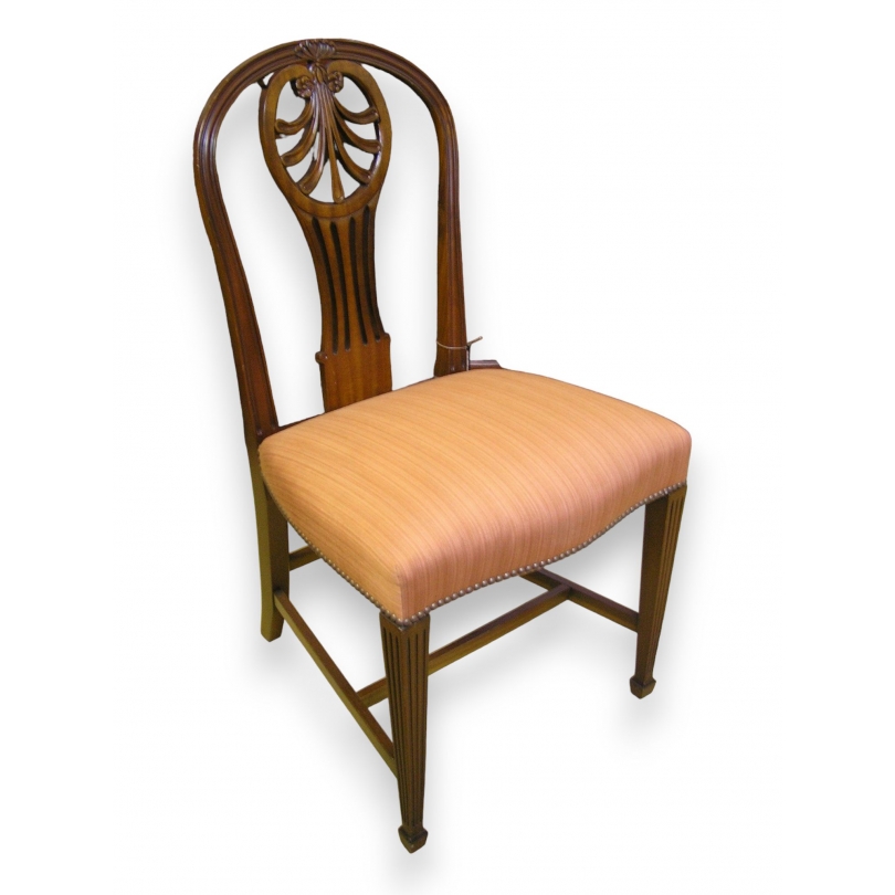 Chaise anglaise, modèle Montgolfière