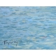 Tableau "Rade de Genève" signé TAPIES