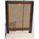 Chaise style Louis XVI en acajou,