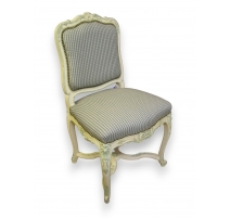 Chaise style Régence laquée
