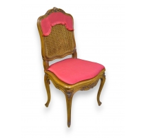 Chaise style Louis XV cannée