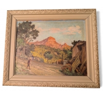 Tableau "Les Muverans" signée WUTHRICH