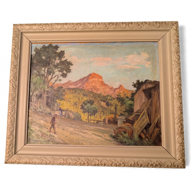 Tableau "Les Muverans" signée WUTHRICH