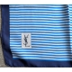 Carré de soie Lignes bleues par Yves SAINT LAURENT