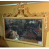  Miroir style Hepplewhite en bois sculpté sur  Moinat SA  - Antiquités décoration
