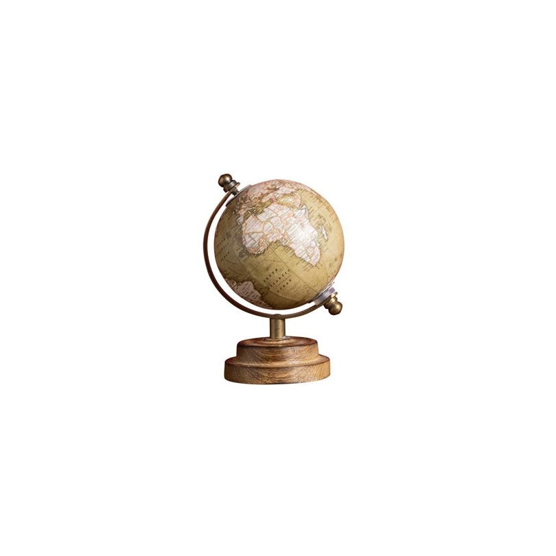 Globe miniature beige