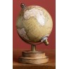 Globe miniature beige