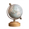Globe miniature bleu