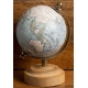 Globe miniature bleu