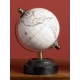 Globe miniature blanc