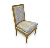 Chauffeuse style Louis XVI, modèle Jacob