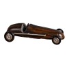 Voiture de course en cuir