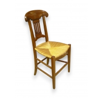 Chaise style Directoire paillée