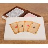 Boîte de cartes à jouer en résine