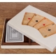 Boîte de cartes à jouer en résine