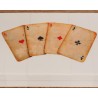 Boîte de cartes à jouer en résine