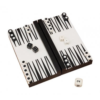 Jeu de Backgammon en résine