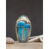 Presse-papier deux Méduses bleues