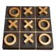 Jeu de Tic-tac-toe en résine et ciment