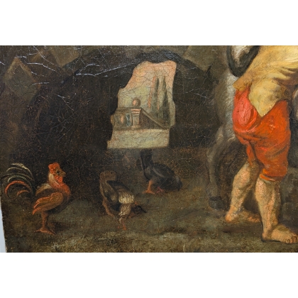 Tableau \"Scène de genre\"