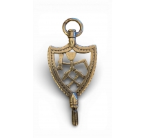 Clef de montre en argent