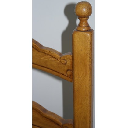 Rustic oak chair at  Moinat SA  - Antiques and home décor