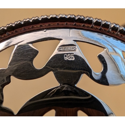 Panier ajouré en argent 925 par MEISTER