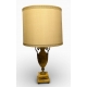 Lampe en onyx avec montures en bronze