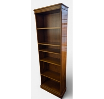 Bibliothèque ouverte en bois d'if