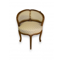 Fauteuil de coiffeuse style Louis XV