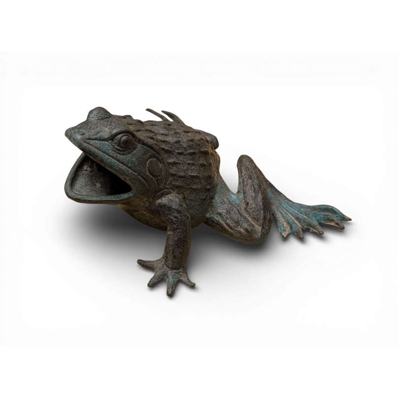 Grenouille en bronze
