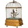 Songbird made of brass and wood