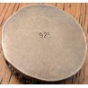 Petite boite ronde Raisins en argent 925