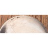 Petite boite ronde Feuilles en argent 800