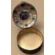 Petite boite ronde Turquoises en argent 830