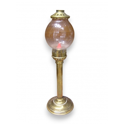  Lampe à bougie en laiton, 19ème sur  Moinat SA  - Antiquités décoration