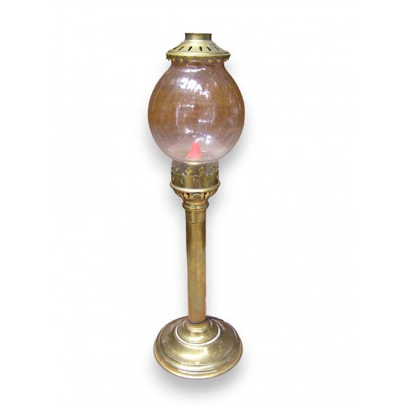  Lampe à bougie en laiton, 19ème sur  Moinat SA  - Antiquités décoration