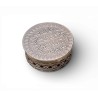 Petite boite ronde Pièce Algérienne en argent