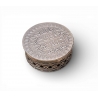 Petite boite ronde Pièce Algérienne en argent