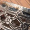 Petite boite ronde Pièce Algérienne en argent