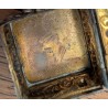 Petite boite carrée Fruits en argent 925