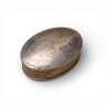 Petite boite ovale en argent 925