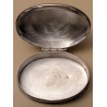 Petite boite ovale en argent 925