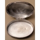 Petite boite ovale en argent 925