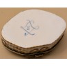 Petite boite en porcelaine de Sèvres Bergère