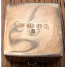 Petite boite carrée en argent 925