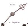 Pendulum movement for a Morbier clock by Moinat SA – Antiques and home décor
