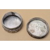 Petite boite ronde Pièce Tunisienne en argent