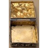 Petite boite carrée Roses en argent 925